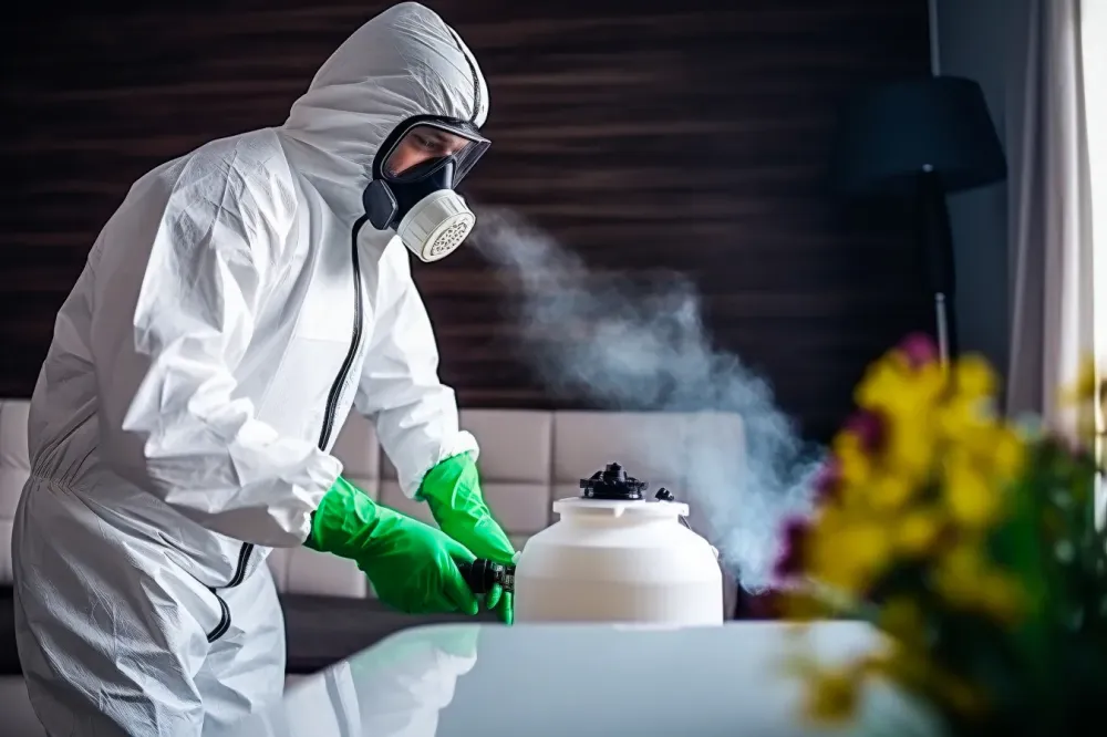 Désinfection à Elne